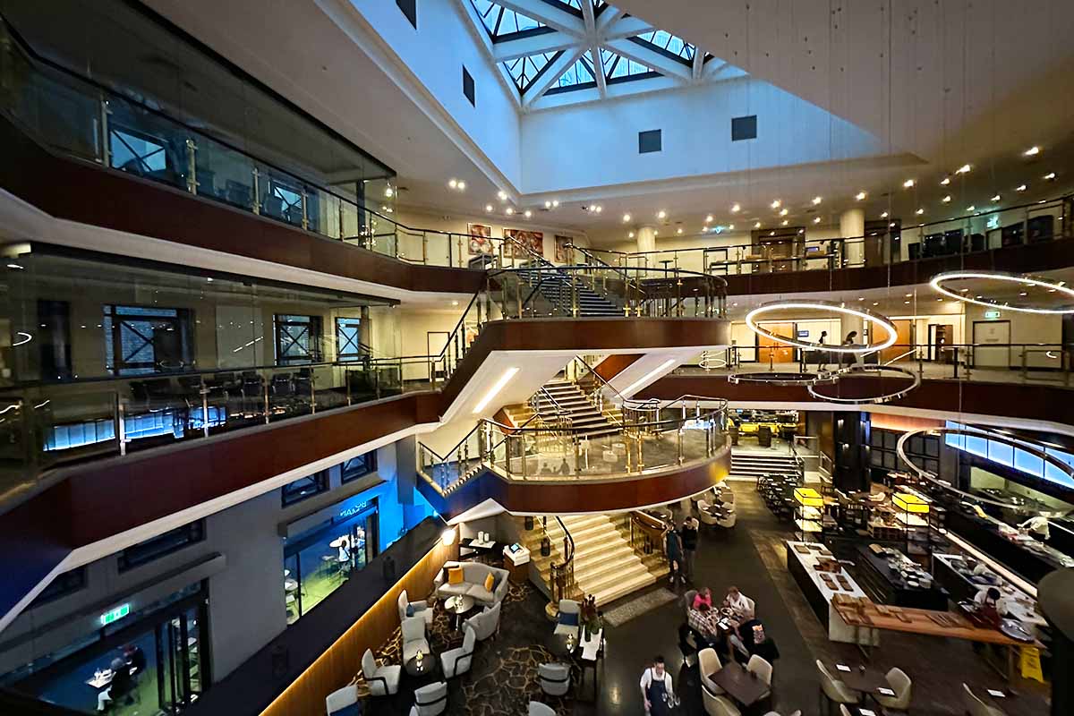 シドニーハーバーマリオット　ロビー