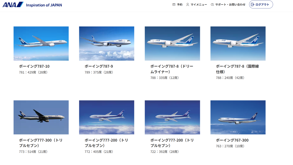 ANA機種コード一覧】78Pや73Pが消えた理由と新型機737-8（MAX）の