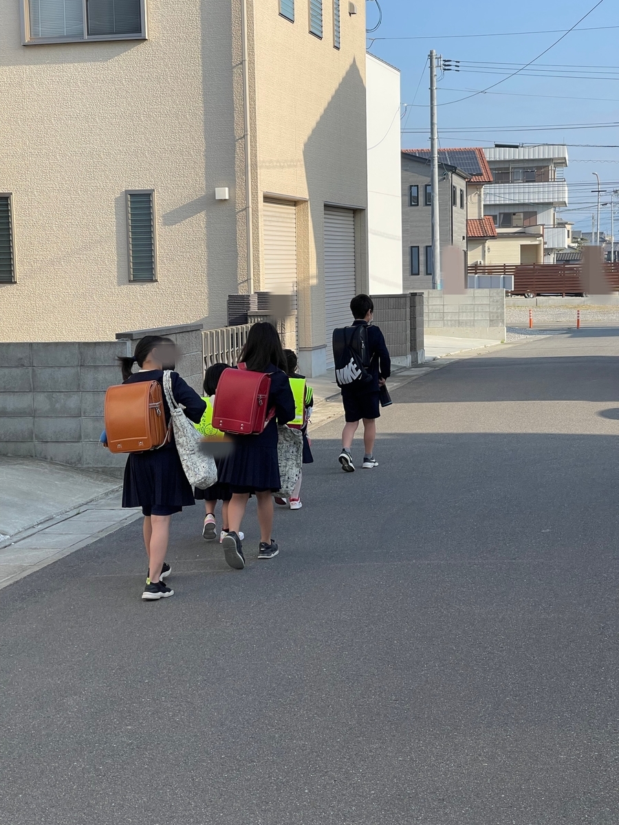 小学生　登下校 小学校の慣らし期間の終了 - dunno logs