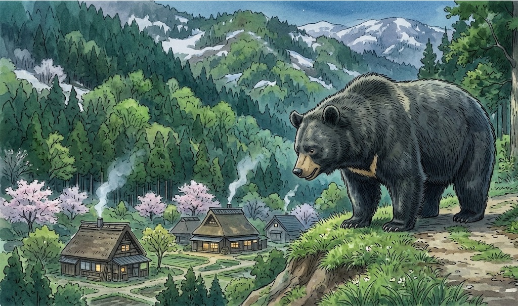 2026年クマ出没予測：春の飢餓と秋の豊作、境界線が消える「二段構え」の年 - 閑人ひまびと
