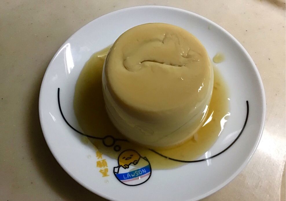 レンジでプリン