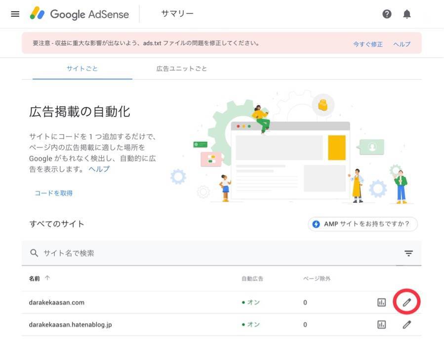 Googleアドセンス 自動広告