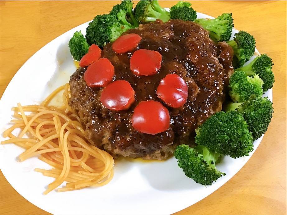 オウムハンバーグの写真