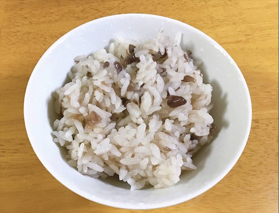 あずきバーお赤飯