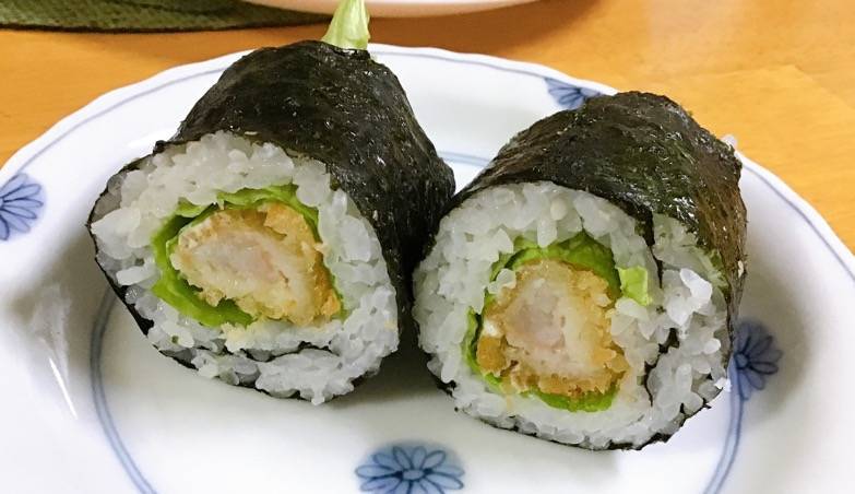 エビフライの恵方巻