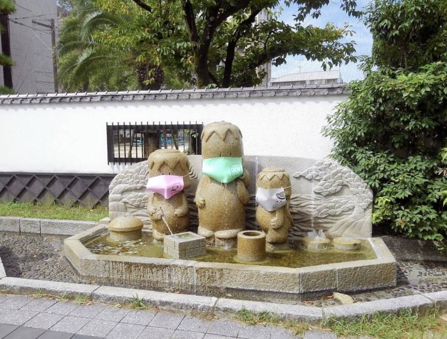 福岡市立当仁小学校の近くにある「せせらぎがっぱ」