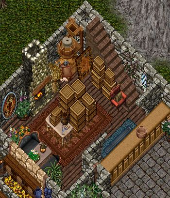 Uo 倉庫スペースの内装完了 Ultimaonlineとか黒い砂漠とかmmoとか