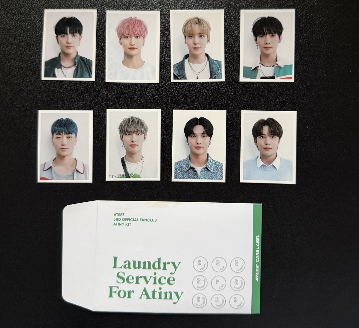 ATEEZ韓国ファンクラブ3期ウェルカムキットの内容｜2022年「LAUNDRY