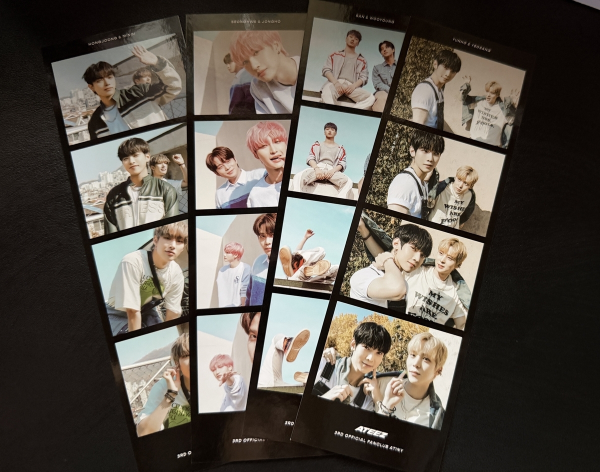 ATEEZ韓国ファンクラブ3期ウェルカムキットの内容｜2022年「LAUNDRY