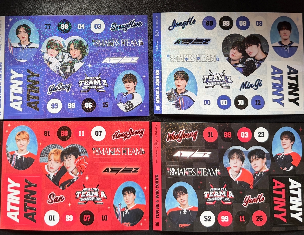 ATEEZ ATINY 5期メンバーシップキット開封レポ｜中身・写真つき