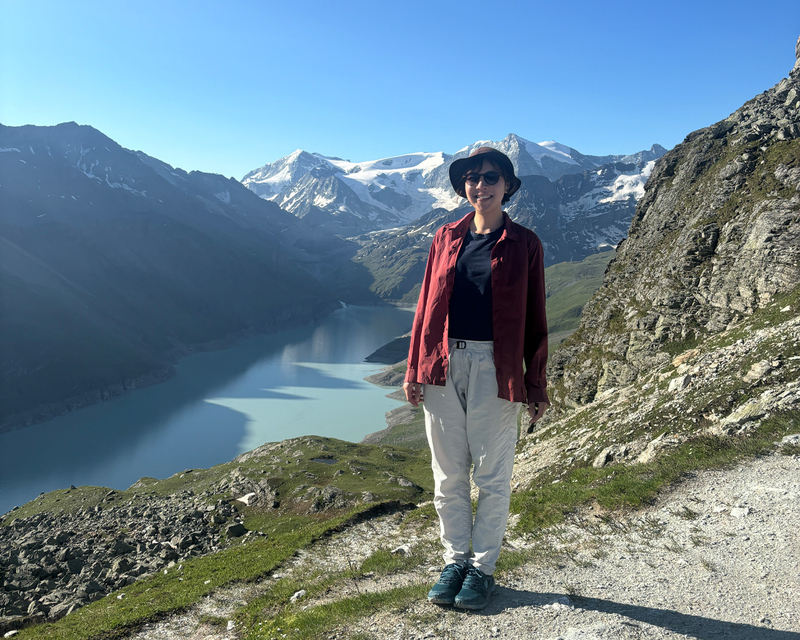 Chemical B field review on mountain terrain