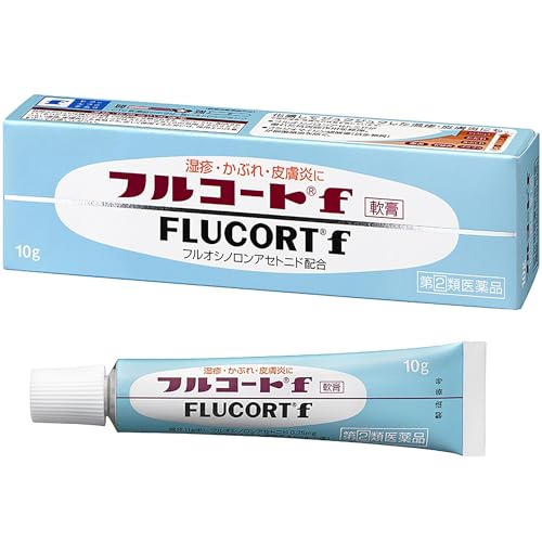 抗菌成分を含むステロイド外用（例：フルコートf）