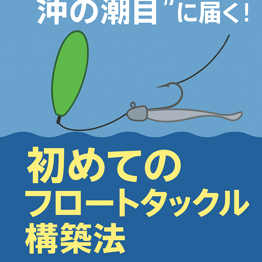 フロートリグの魅力と使い方 - 釣り初心者のための入門ブログ｜だり