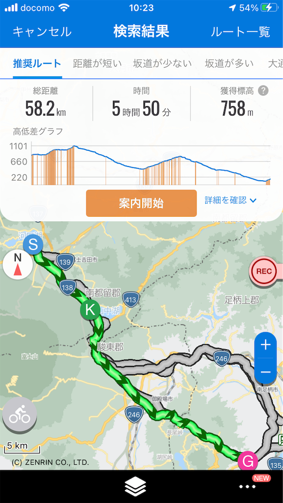 自転車NAVITIME