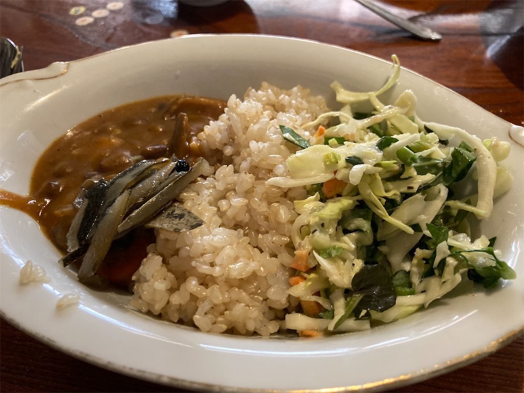 野菜とお豆たっぷりのカレー