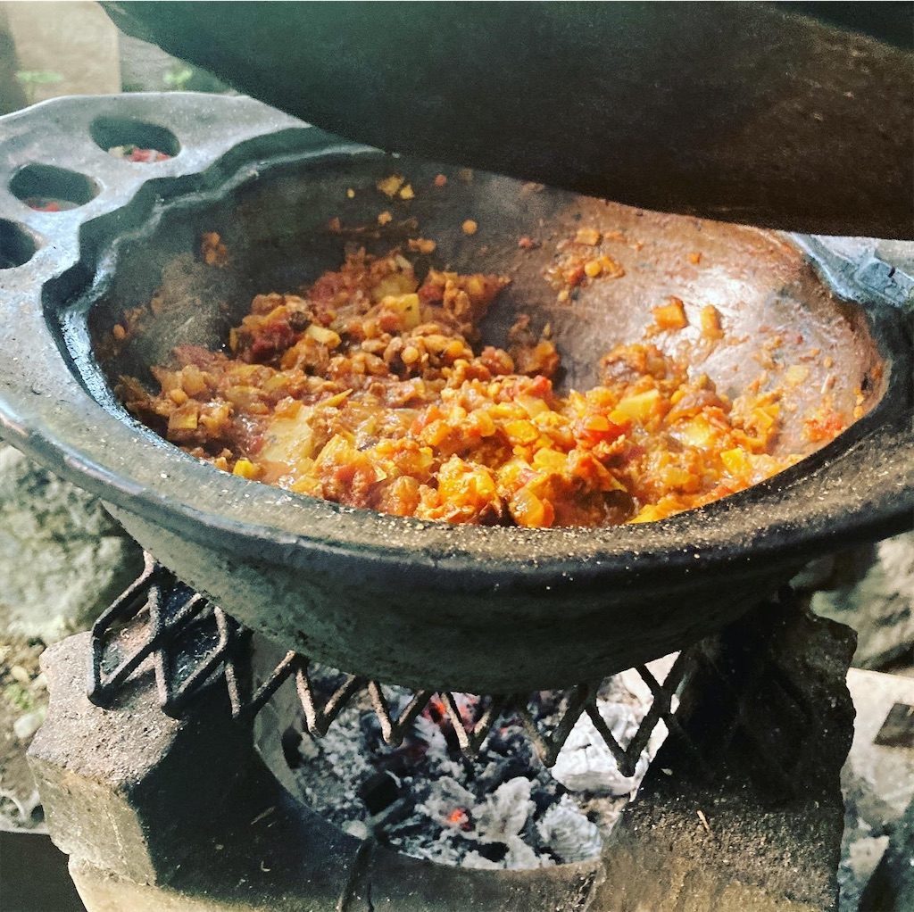 トマト缶サバ缶カレー