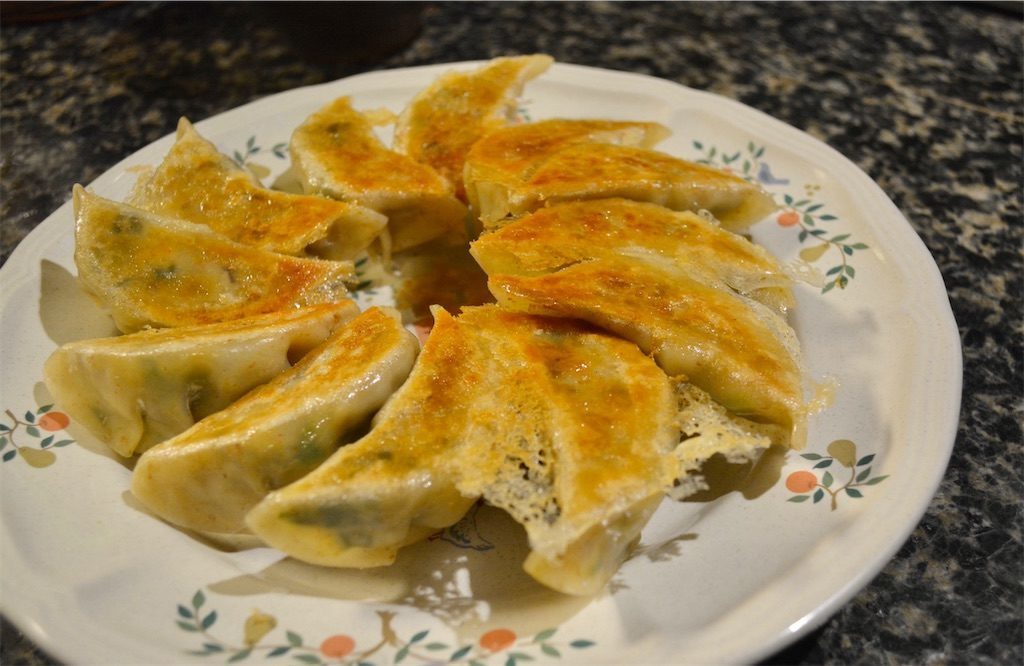 green gyoza