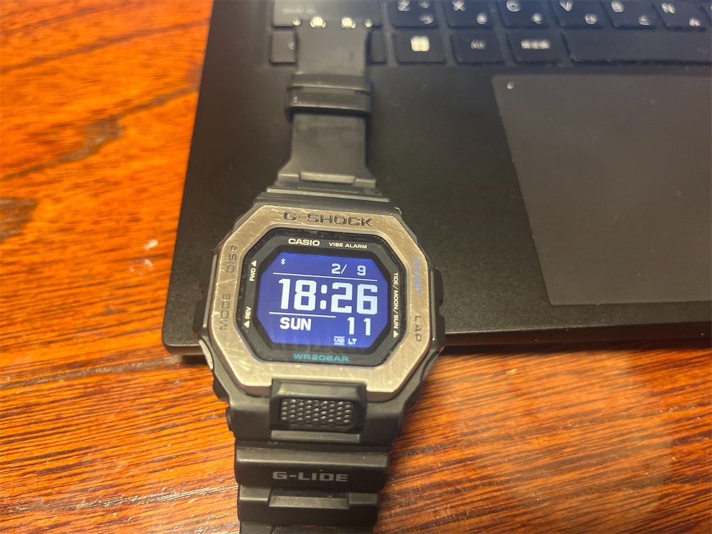 G-SHOCK G-LIDE GBX-100-8JF メンズ 電池式 Bluetooth デジタル
