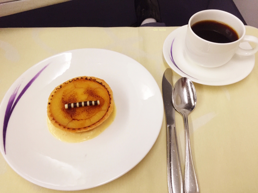 チャイナエアライン CI752 シンガポールSIN-台北TPE ビジネスクラス