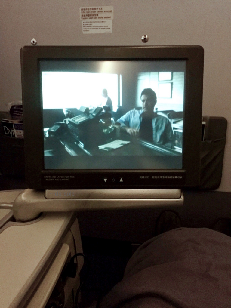 チャイナエアライン CI752 シンガポールSIN-台北TPE ビジネスクラス