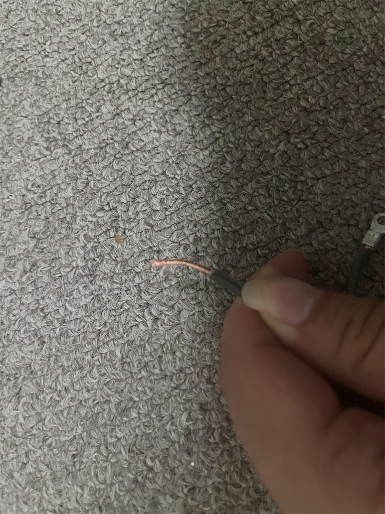 銅線を折り返す1