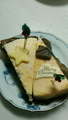 事実上の誕生日ケーキ