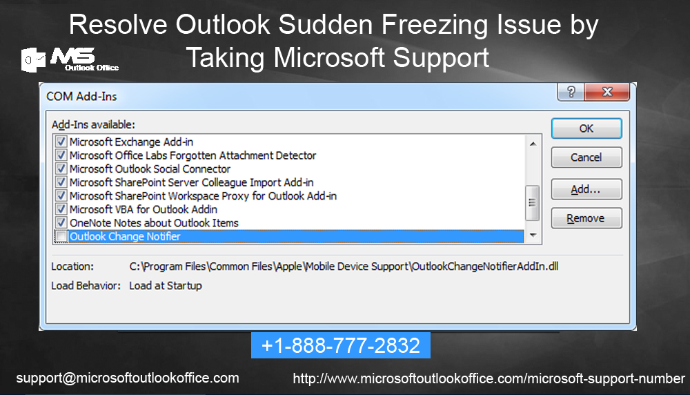 resolve outlook sudden freezing issue by taking microsoft microsoft diary