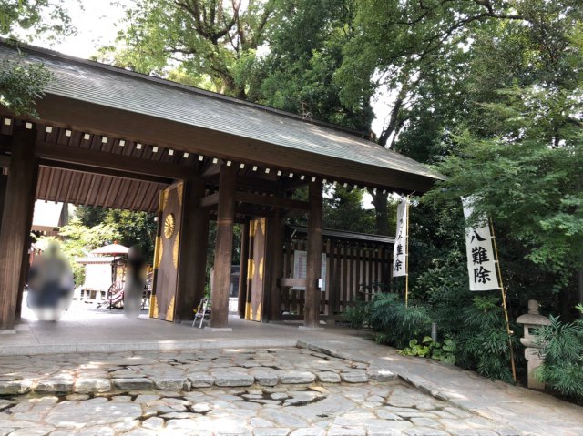 阿佐ヶ谷神明宮の神門