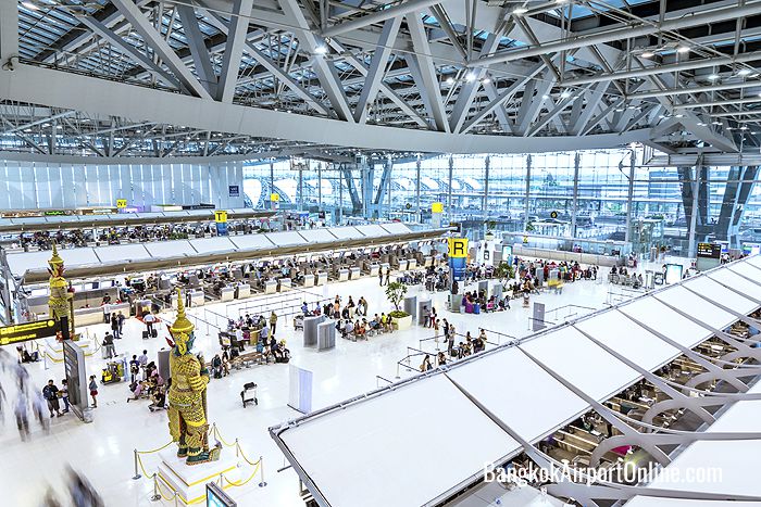 スワンナプーム空港ロビー