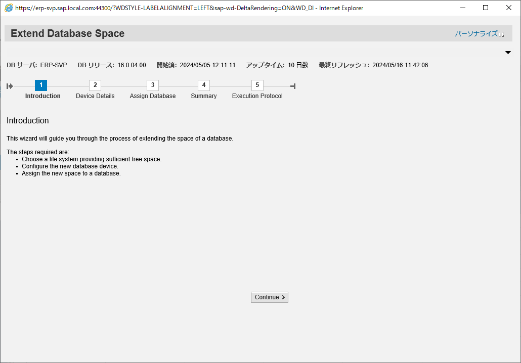 SAP ASEのDB拡張 - SAP*とDDICどっちが必要？