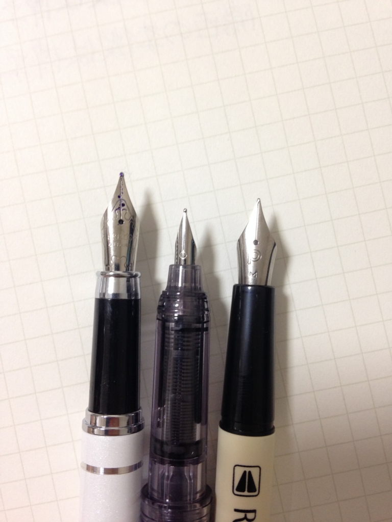 これで100円？】ダイソー万年筆3種比較！【プラチナもある