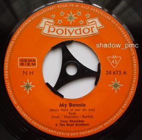 The Yellow Dogs　My Bonnie　レコード　マイ　ボニー My Bonnie ～ ビートルズの夜明け - shadow_pmcのブログ （旧
