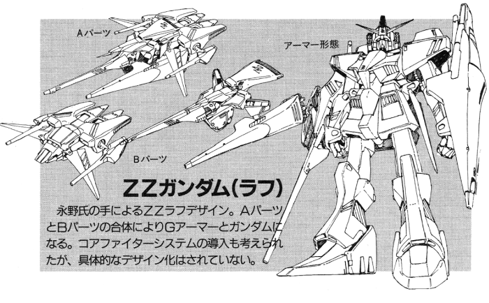 ROBOT魂 (Ka signature) ＜SIDE MS＞ ZZガンダム ゲームキャラクター