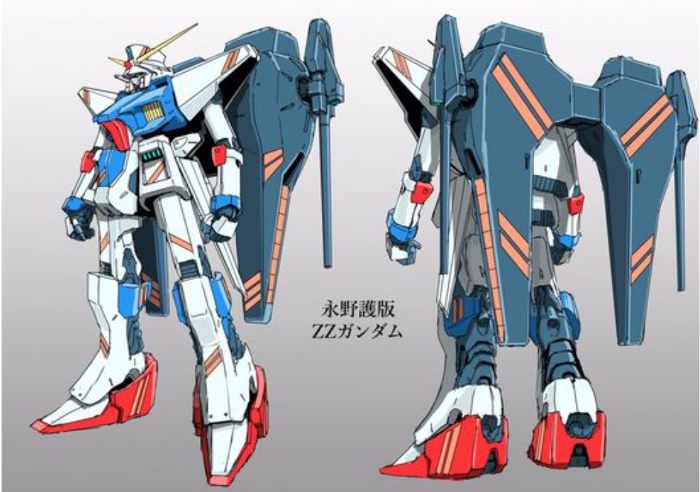 ZZガンダム 初期デザイン案』の事。 - deahiro's blog