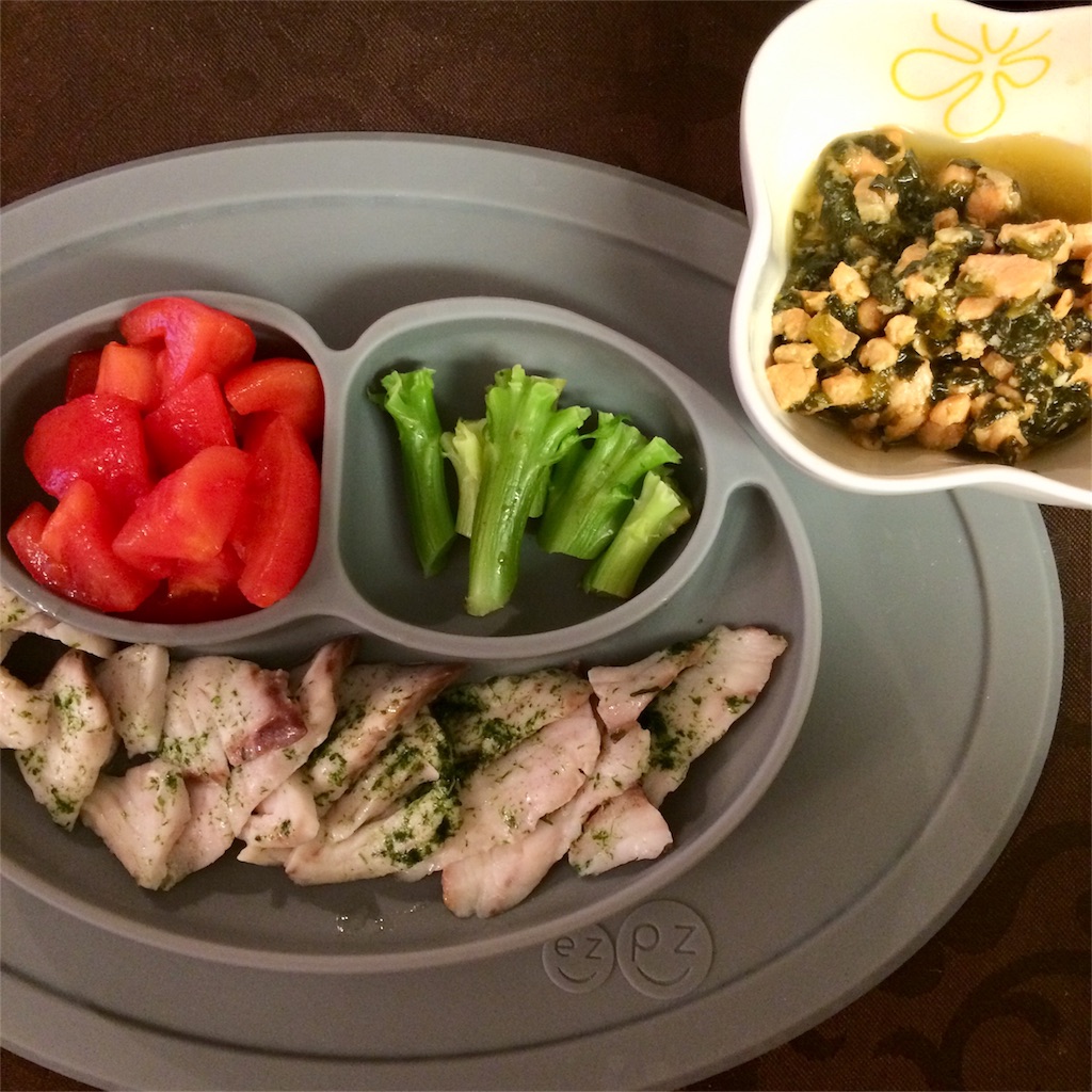 お野菜からの離乳食 216日目 いさきのバターソテー Dear My Baby S Diary