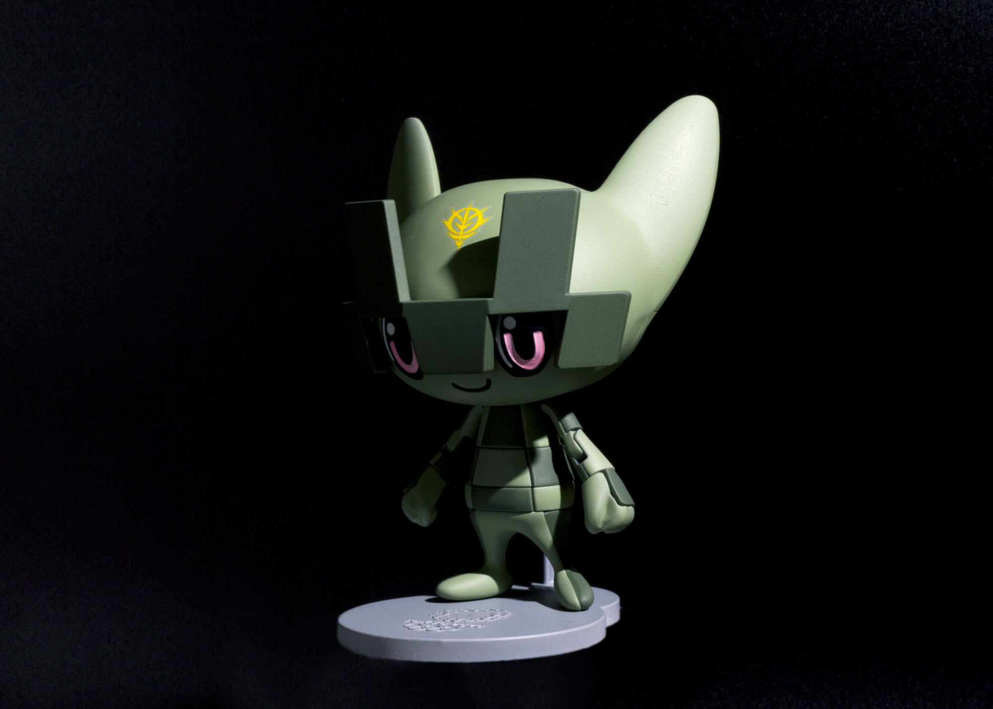 模型製作: VISA (Bandai) Olympic mascot models - VISA(バンダイ