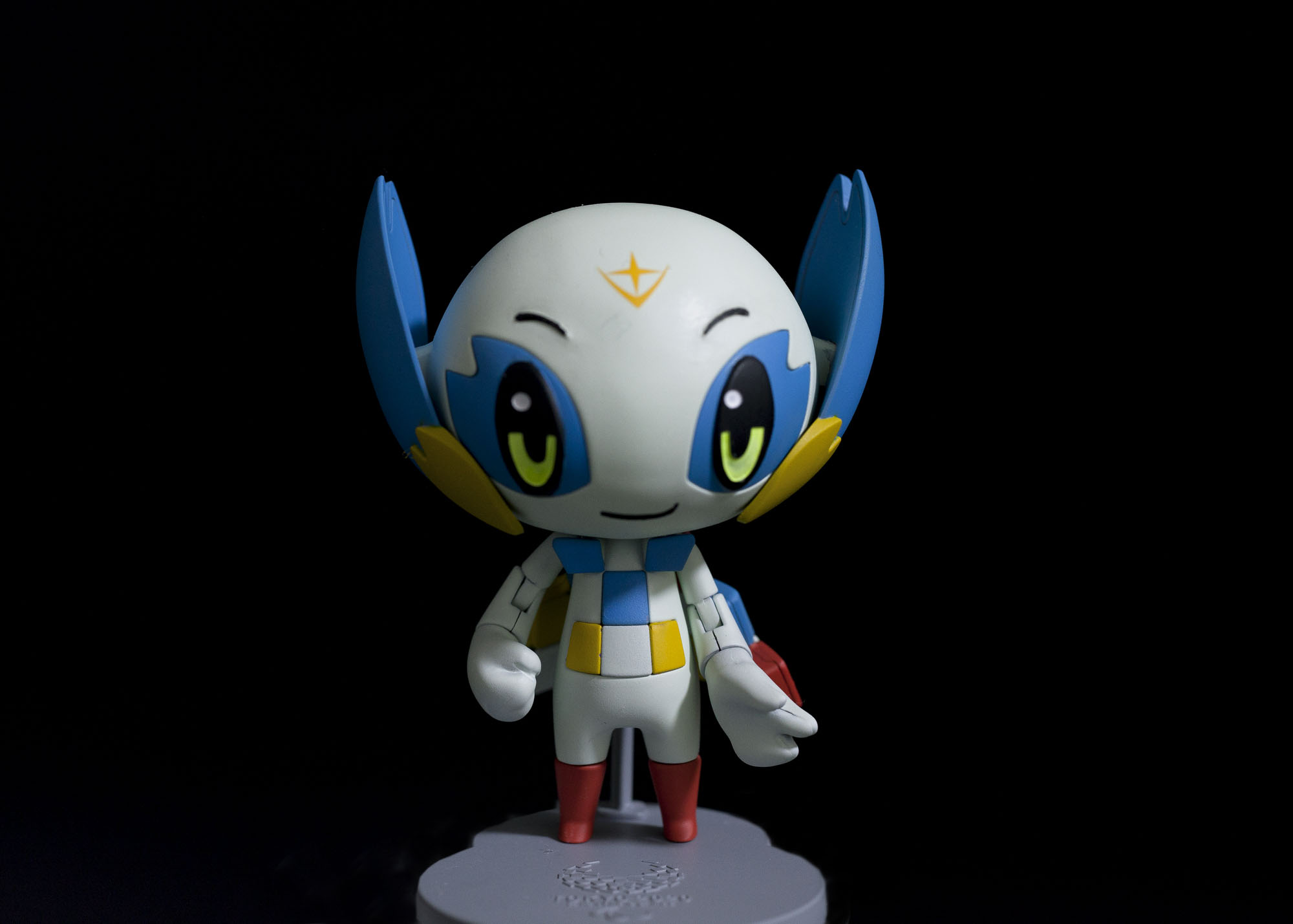 模型製作: VISA (Bandai) Olympic mascot models - VISA(バンダイ