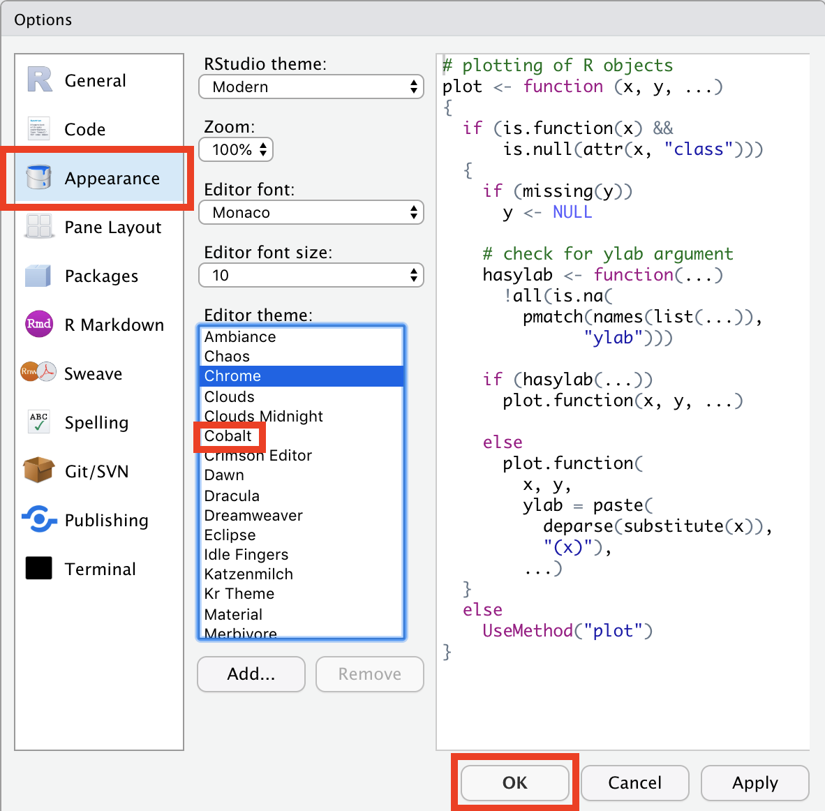 R言語】RStudioをダークモードに変更する - 借金エンジニア