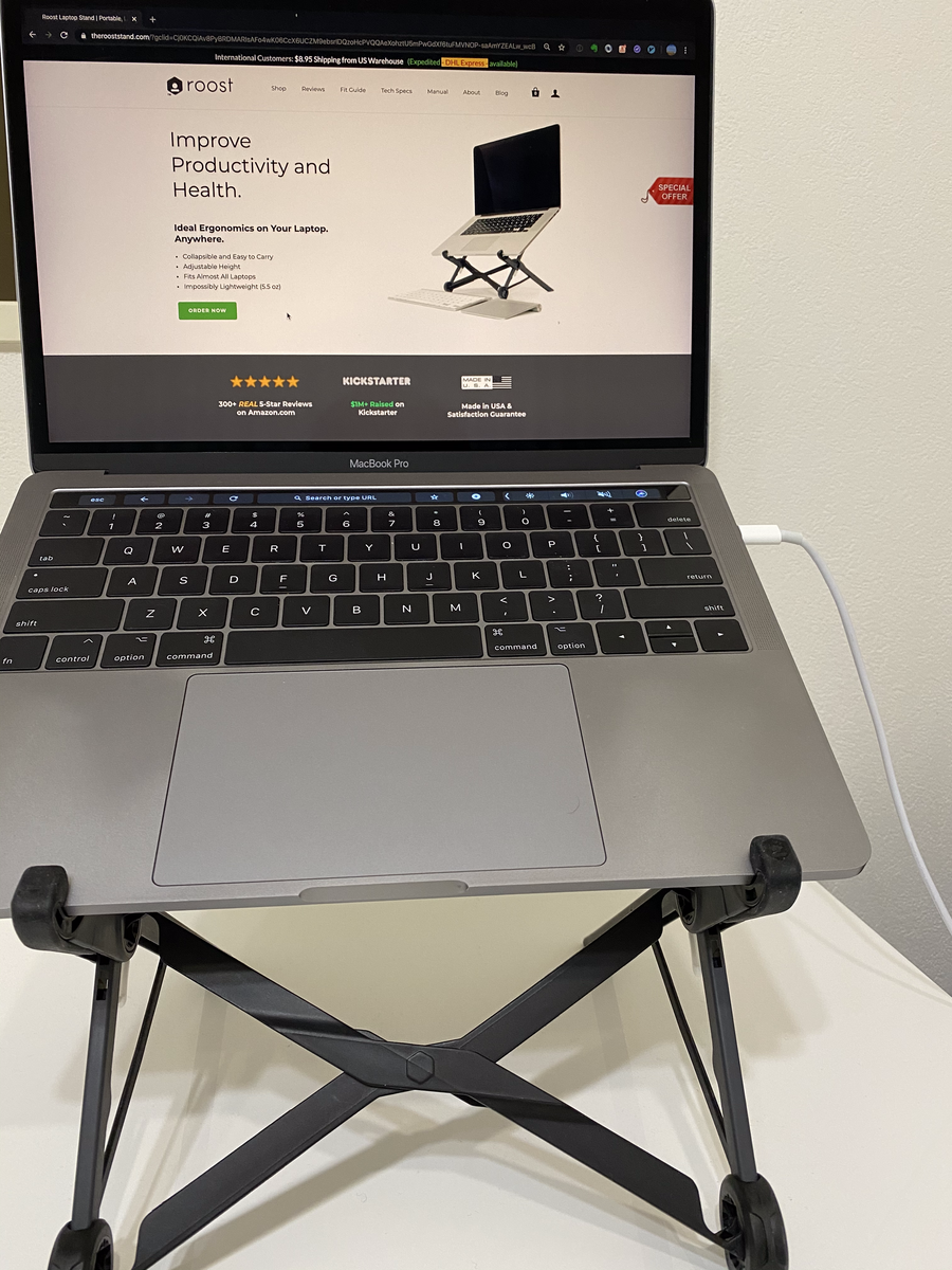 Roost Laptop Stand を購入してみた - decochのブログ
