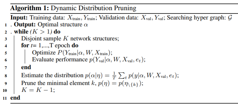 Dynamic Distribution Pruning for Efficient Network Architecture Search ...