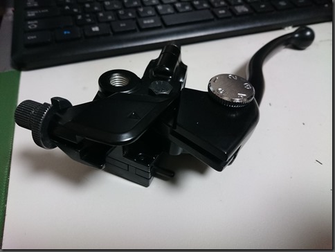 カタナのクラッチレバー交換 カワサキ純正パーツ流用 乗ったり直したり