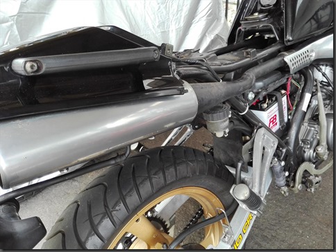 キャットハウス製TDR250用サイレンサー／RZ／TZR