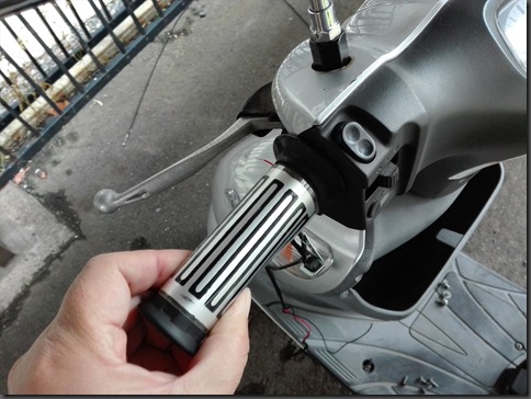 アドレスV125Gのグリップヒーター取り付け - 乗ったり直したり アドレスV125Gのグリップヒーター取り付け - 乗ったり直したり