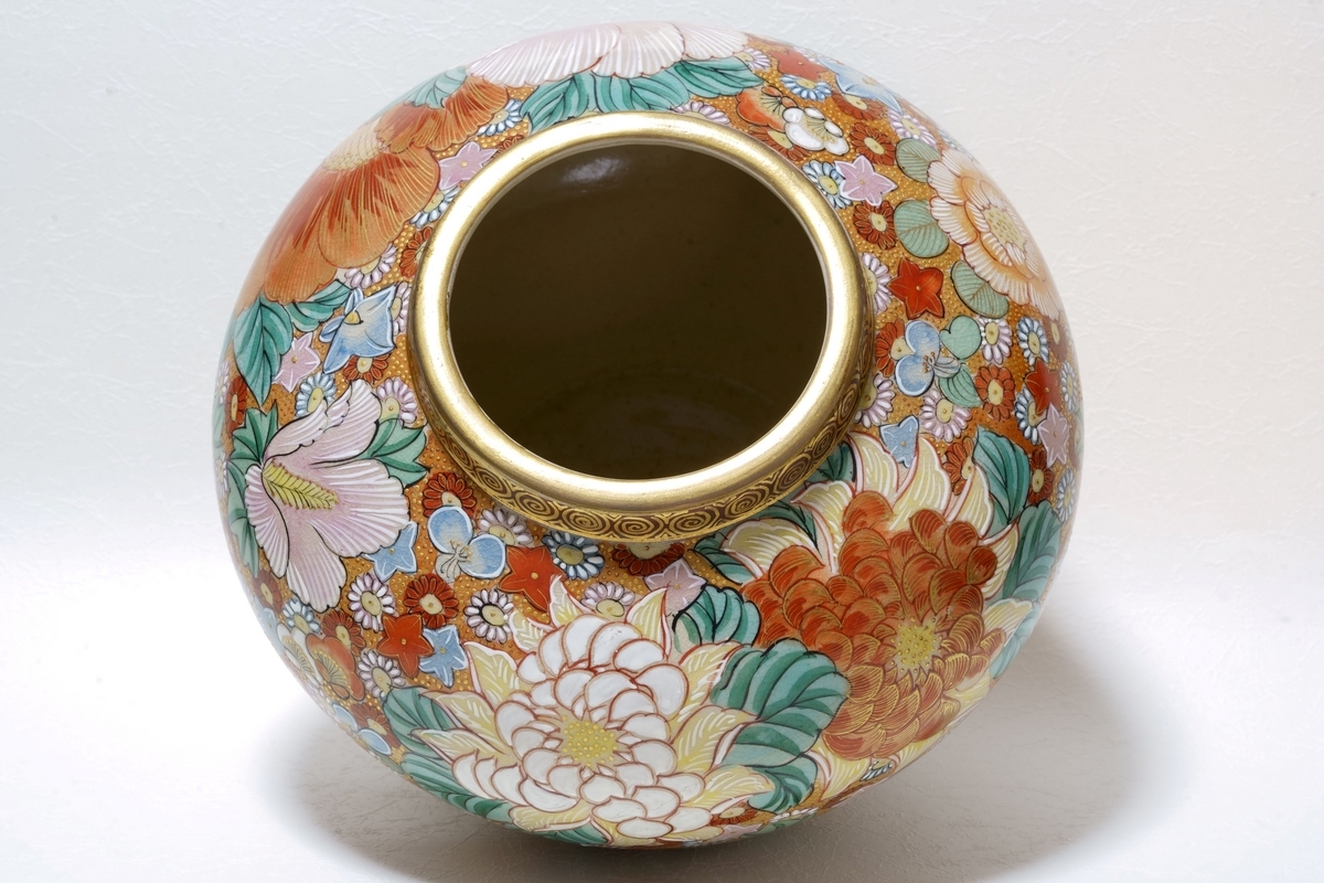 GALLERY file 150 九谷焼・花詰小壺 - 古美術店photographerライダー