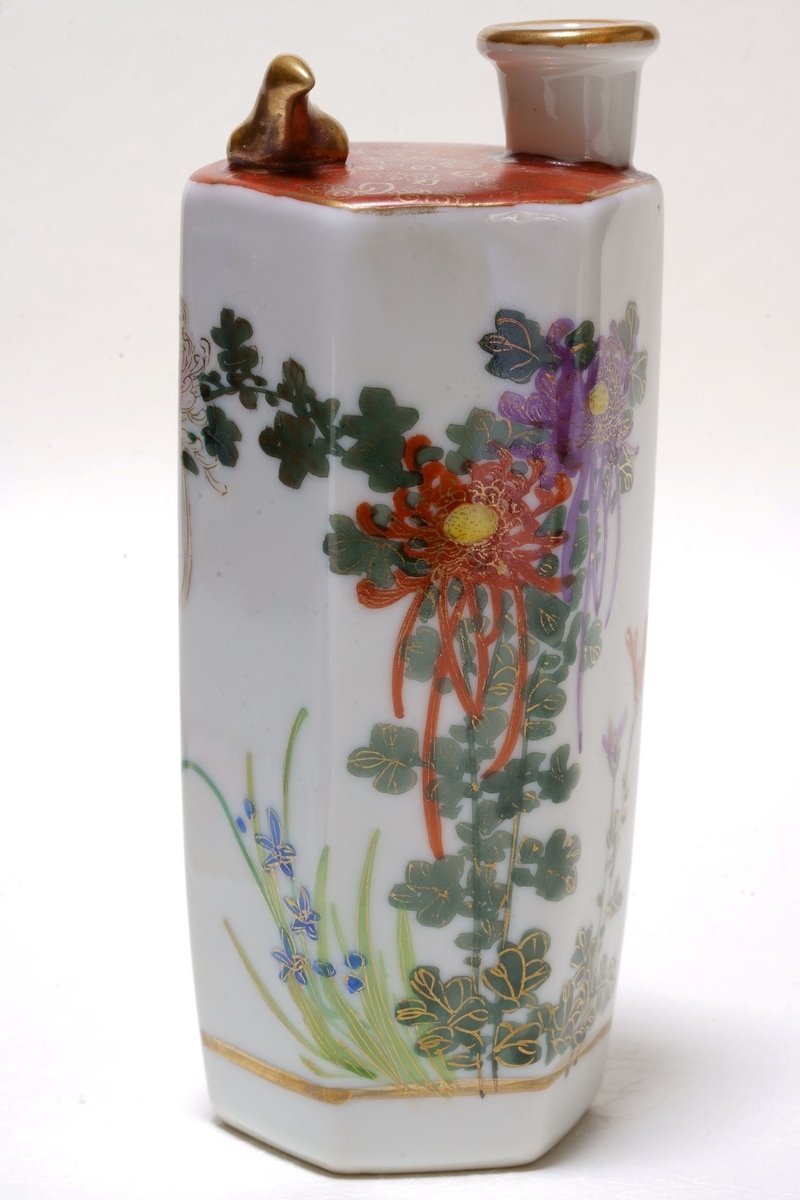 九谷焼　うぐいす徳利　酒器 九谷焼 うぐいす徳利 酒器 GALLERY file 154 九谷焼・うぐいす徳利（1