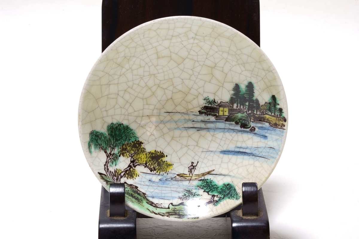GALLERY file 186 九谷焼・猪口（ちょく） 粟生屋 源右衛門 作