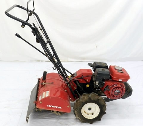 ホンダ FU400 耕運機 美品 ホンダ ホンダ(HONDA) ラッキーボーイFU400用 ブルー溝浚器(尾輪