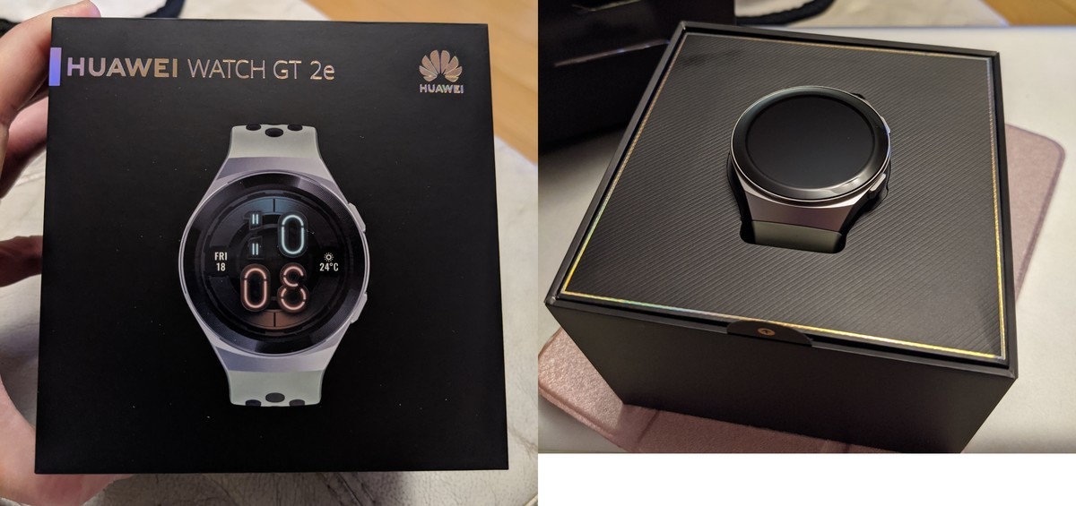 HUAWEI Watch GT2 46mm Sports/マットブラック /スマートウォッチ/長