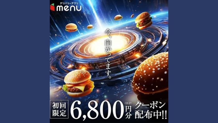 menu 6,800 yen Off