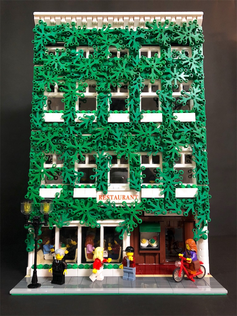 作品紹介】老舗の洋食レストラン① - LEGOで街を作ろう！